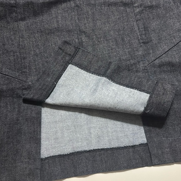 Dark Navy Knee Length Pencil Denim Skirt by Gap - Size 14 - Picture 13 of 13